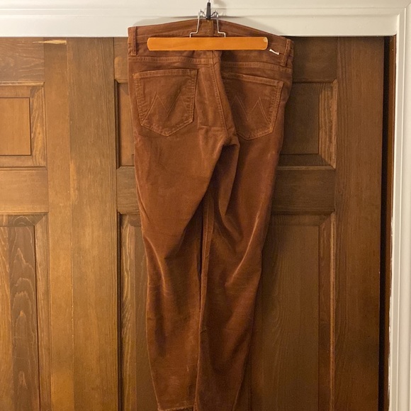 Mother jeans the stunner ankle fray hopscotch monk’s robe corduroys 28 - Picture 2 of 7